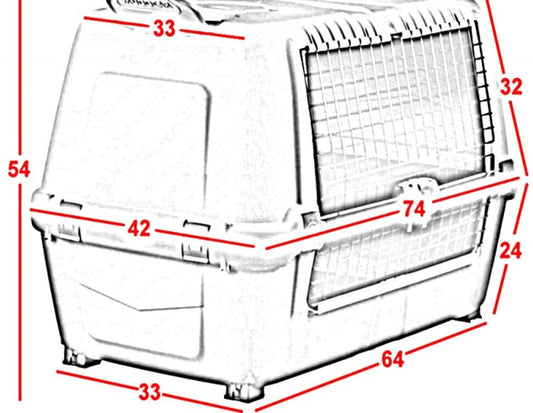 Trasportino Per Cani Skudo Carrozza 80