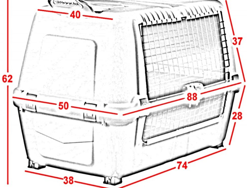 Trasportino Per Cani Skudo Carrozza 90